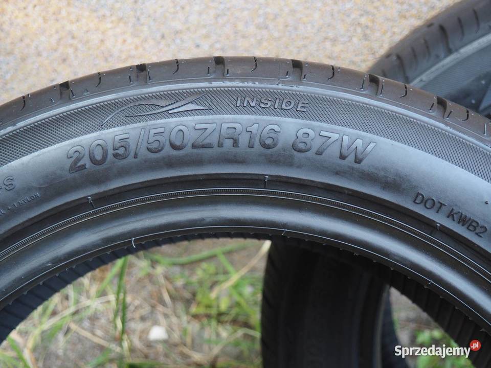 2x opony Rapid 20550 ZR16 letnie 67mm ładne Zamość