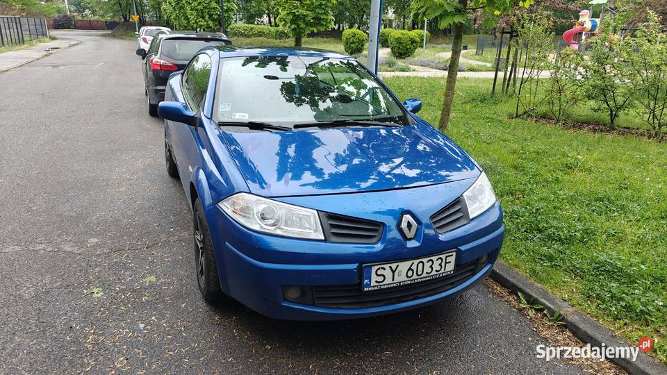 Renault Megane 2 Cabrio nieuszkodzony śląskie Katowice