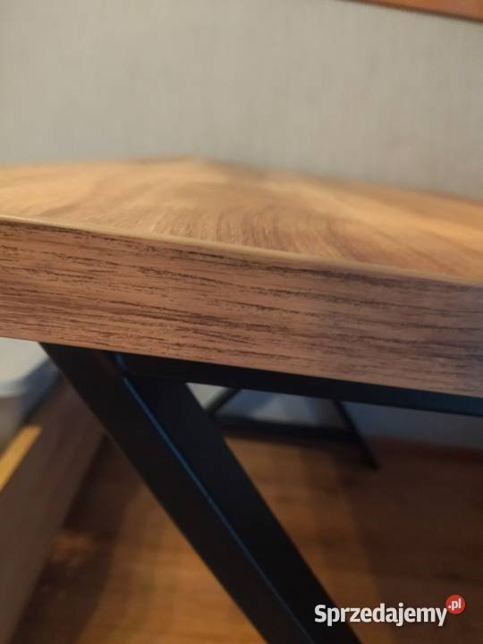 Stół loft kuchenny 120x70 Złoty dąb Własna Tychy