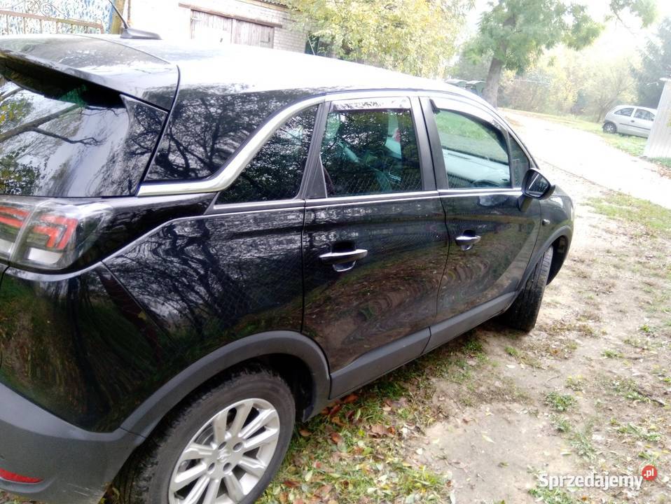 Opel Crossland czarna perła niski przebieg sprowadzony mazowieckie Nowy Dwór Mazowiecki