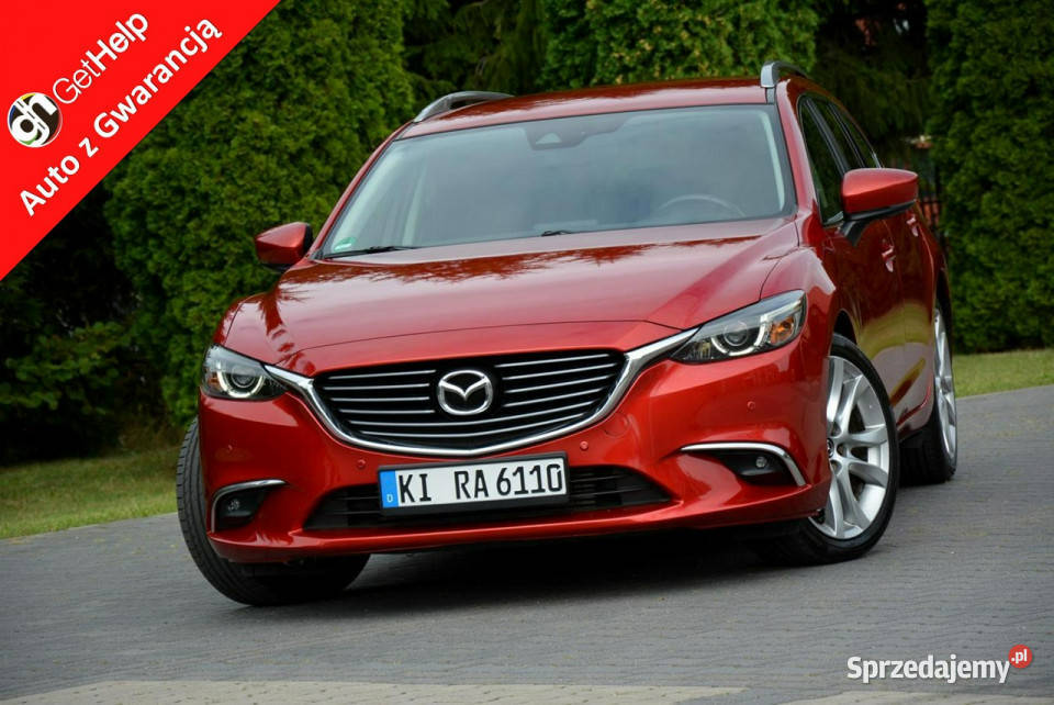 Mazda 6 LIFT Nakama Bose SkyActive Navi Kamera światła przeciwmgielne mazowieckie Ostrów Mazowiecka