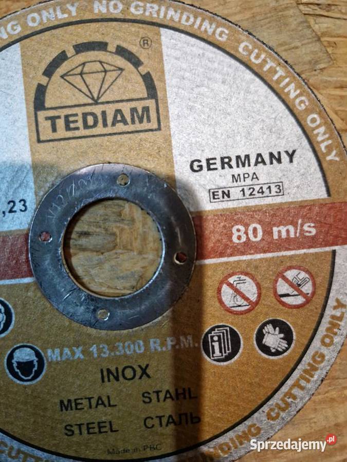 TARCZE DO CIECIA METALU STALI 125mm x 10 mm Głogowa