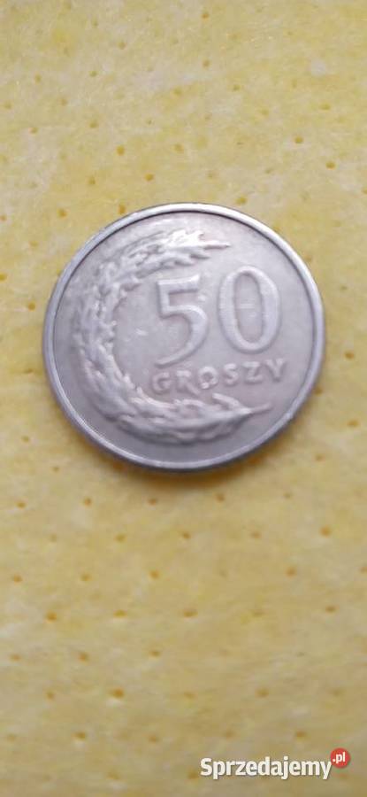 Moneta 50grz 1992 roku Skoczów