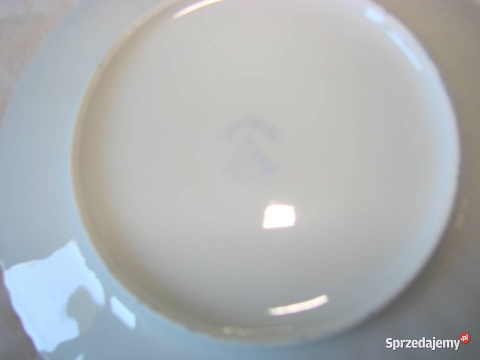 China Blau Bavaria Rosslau talerzyk Porcelana i szkło
