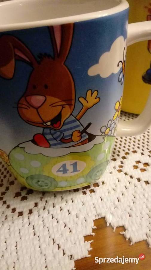 Kubki z motywem dziecięcym porcelanowe wielokolorowy Warszawa