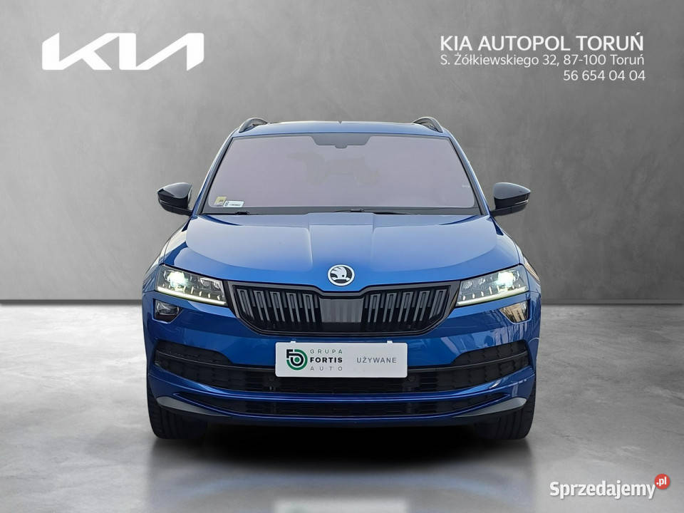 koda Karoq 15 TSI 150 DGS Sportlineserwis tempomat Toruń