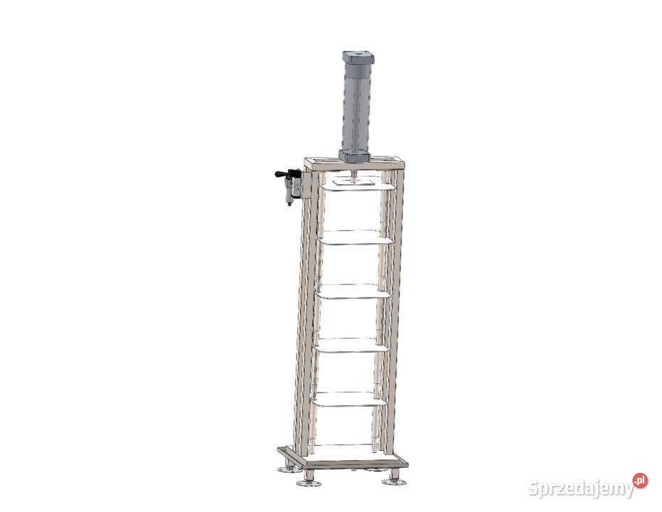 Prasa do sera pneumatyczna jednocylindrowa na 5