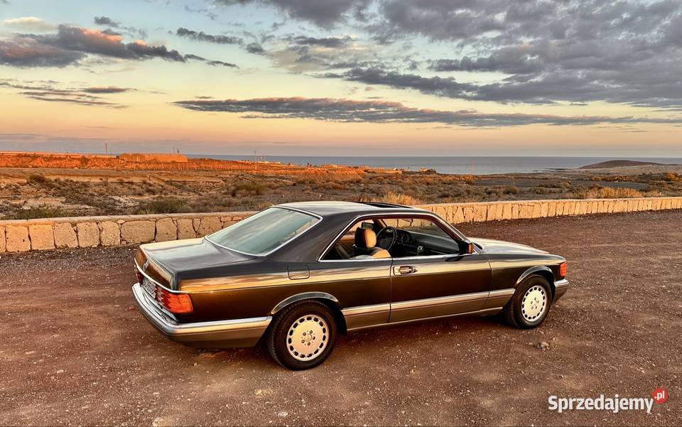 MercedesBenz 560 SEC 154000 Gran Canaria do sprowadzenia Klasa S Kielce