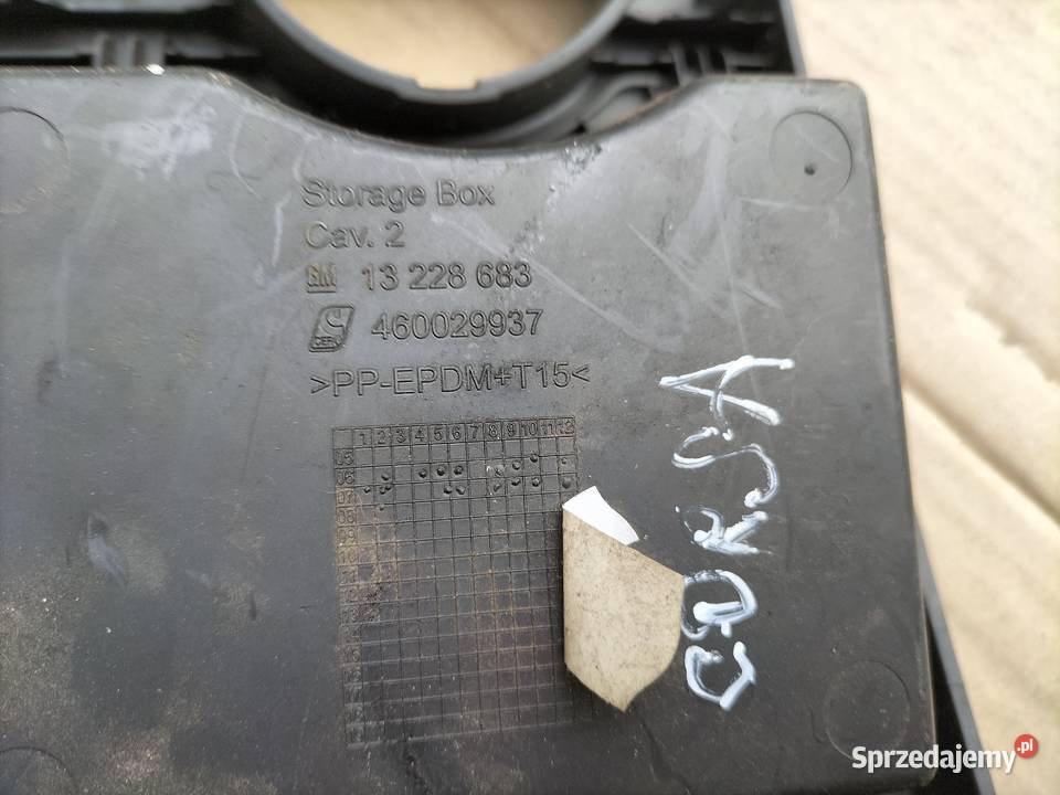 OPEL CORSA C D PÓŁKA SCHOWEK Kamień-Kolonia