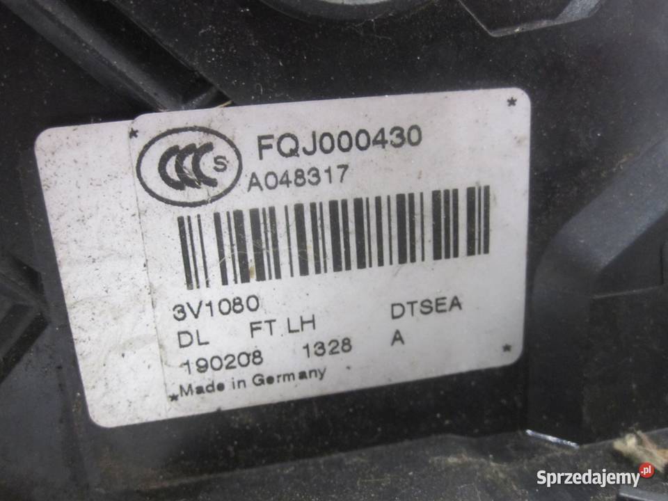 RANGE ROVER SPORT I L320 LIFT 08r zamek drzwi osobowe