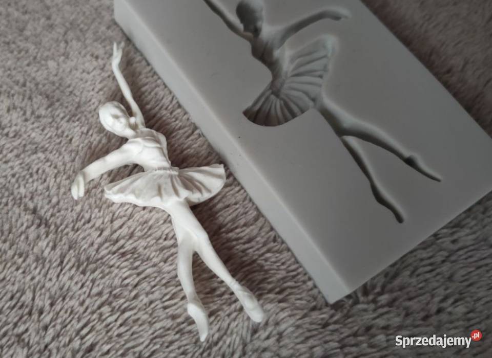 Forma silikonowa foremka baletnica tancerka z Tarnowskie Góry sprzedam