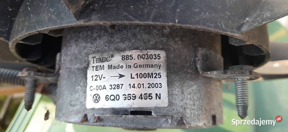 POLO FABIA IBIZA wiatrak wentylatora chłodnicy Siechnice