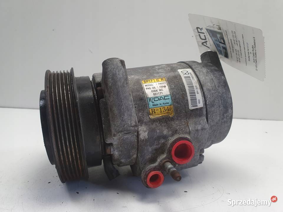 SPRĘŻARKA KLIMATYZACJI Chevrolet Captiva 32 V6 osobowe Kompresory klimatyzacji Chełm