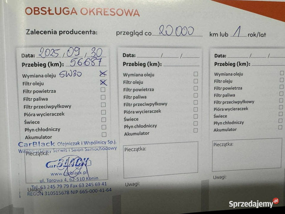 Peugeot 3008 GT Line Pisemna gwarancja 12 system Start-Stop Konin
