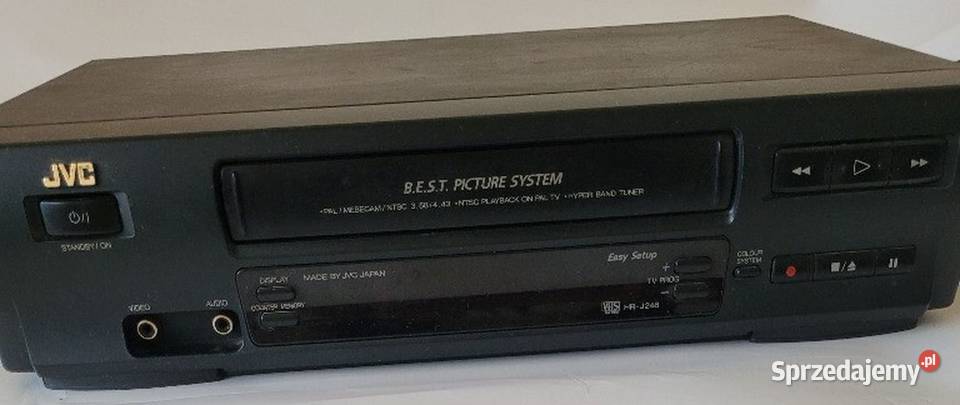 MAGNETOWID JVC HR J248EE z plotem Sprawny w
