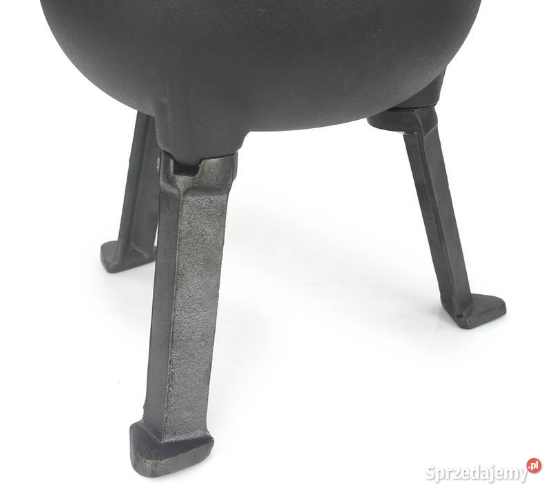 KOCIOŁEK myśliwski żeliwny garnek emeliowany 8L