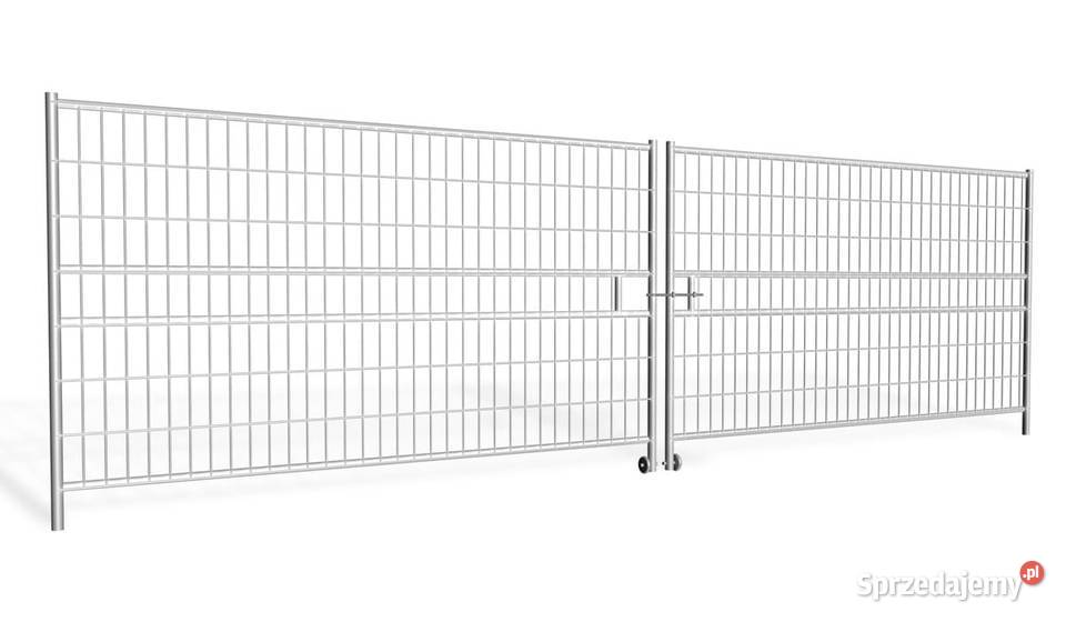 Brama dwuskrzydłowa ażurowa 7 m z ryglem i Biznes i Przemysł zachodniopomorskie Szczecin