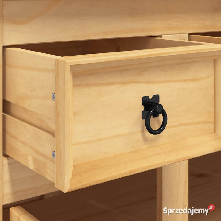 Szafka Corona brązowa 112x43x78 drewno sosny Warszawa