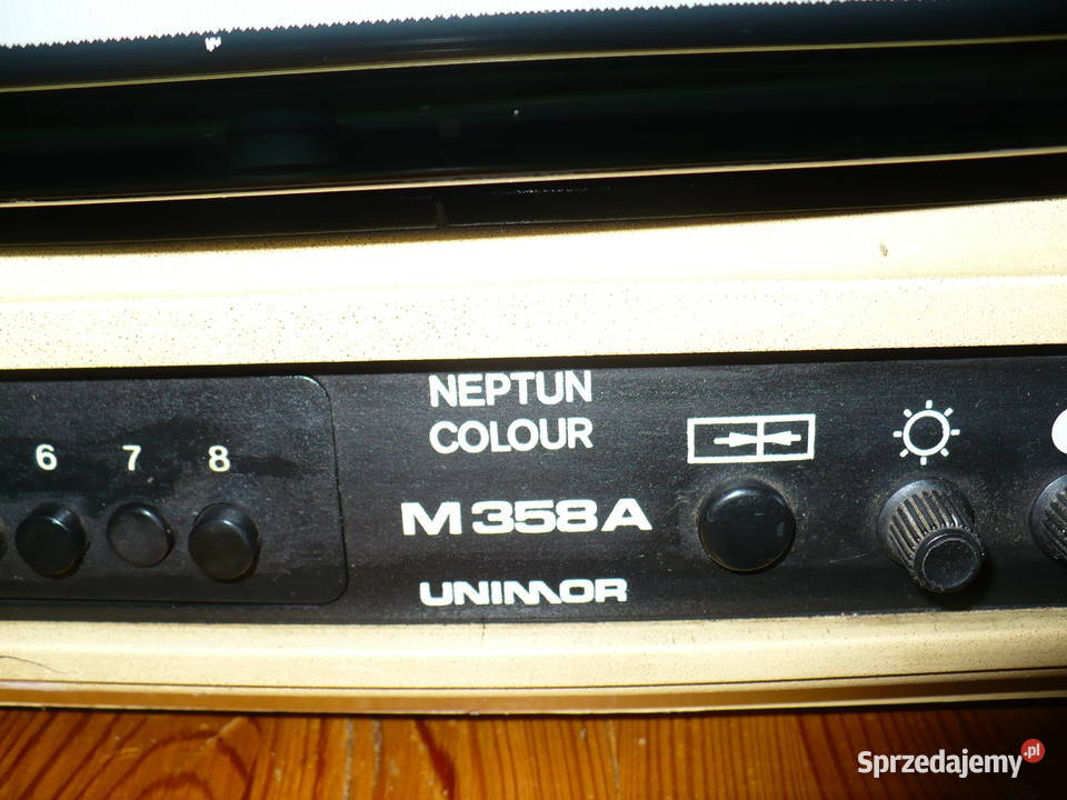 Stary Telewizor Neptun Color Puszczykowo