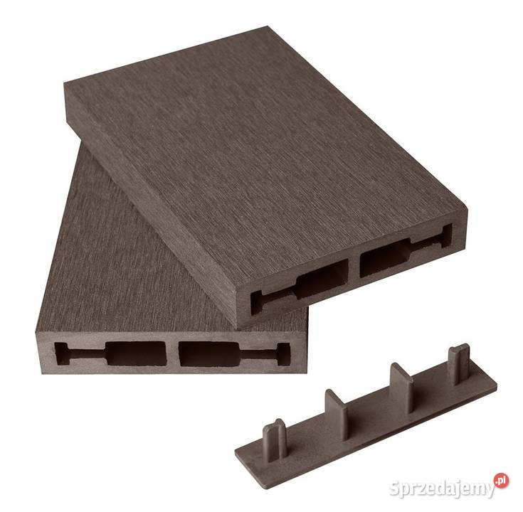 Sztacheta 92x20mm kolor czekolada słoje drewna Zielona Góra