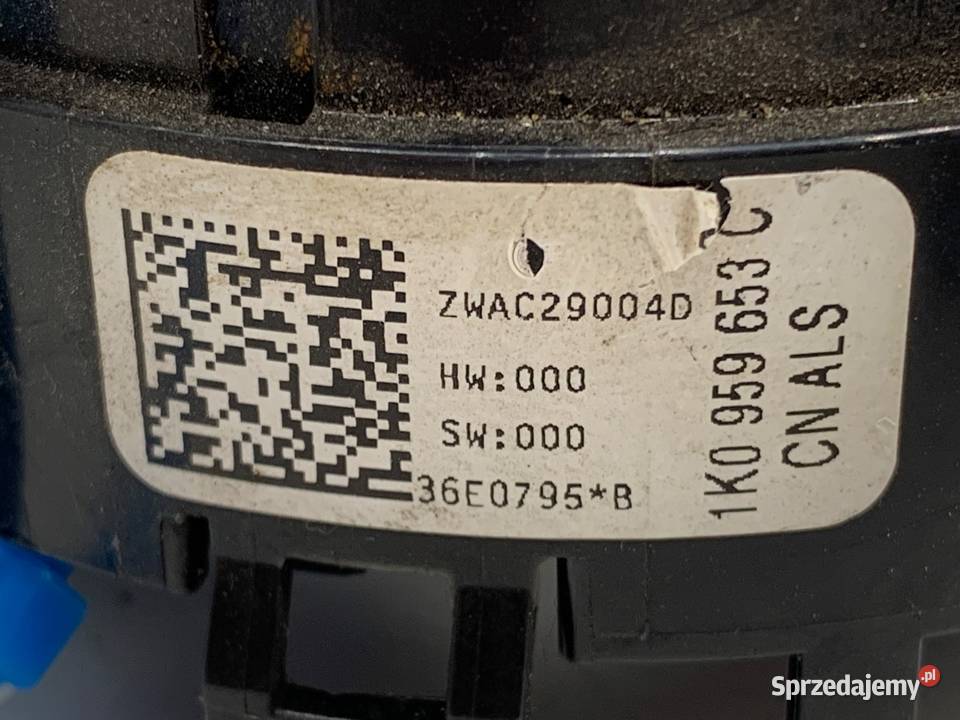 TAŚMA AIRBAG SEAT ALTEA 1K0959653 Hatchback Poduszki powietrzne sprzedam