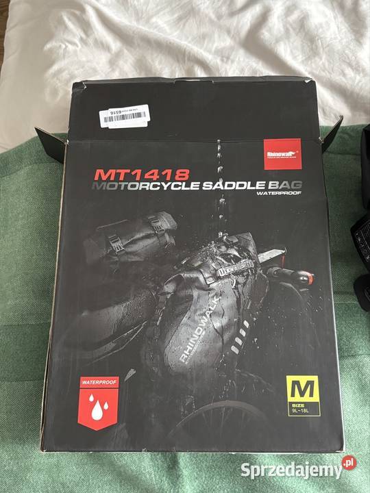 Sakwy motocyklowe Rhinowalk 2x9L nowe Czmoń