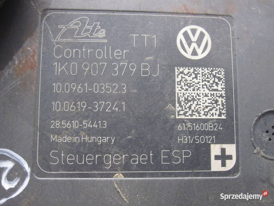 AUDI A3 II 8P7 LIFT 11r pompa ABS 1K0614517DE Kielce