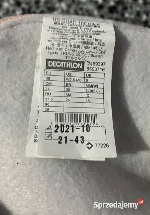 Wrotki dziewczynki Niegowonice sprzedam