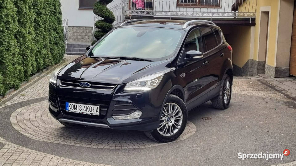 Ford Kuga Serwis 4x4 Automat PółSkóry GWARANCJA mazowieckie Płońsk