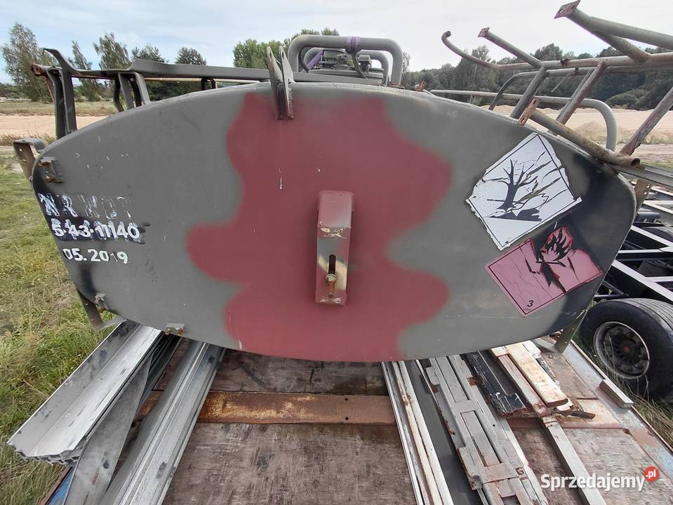Zbiornik stalowy metalowy 4500l sprzedam
