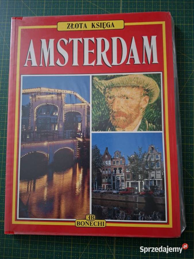 Amsterdam Złota księga Bonechi przewodnik Kraków