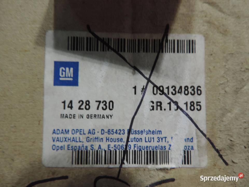 Lusterko lustro PRAWE Opel Vectra B NOWE 9134836 sprzedam