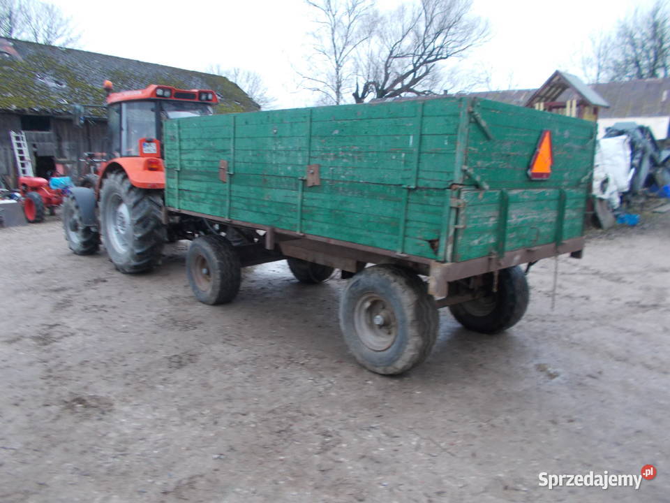 Przyczepa dwuosiowa wywrotka Przyczepy rolnicze Karasiewo