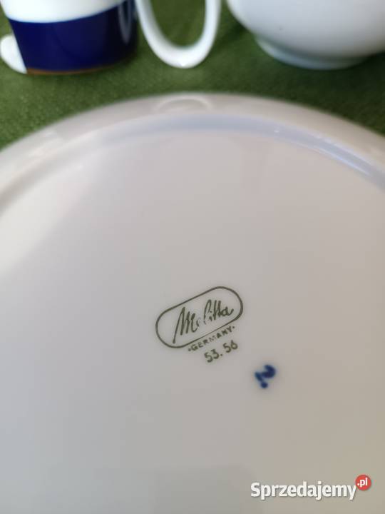 Porcelana z kobaltem Melitta Gorlice