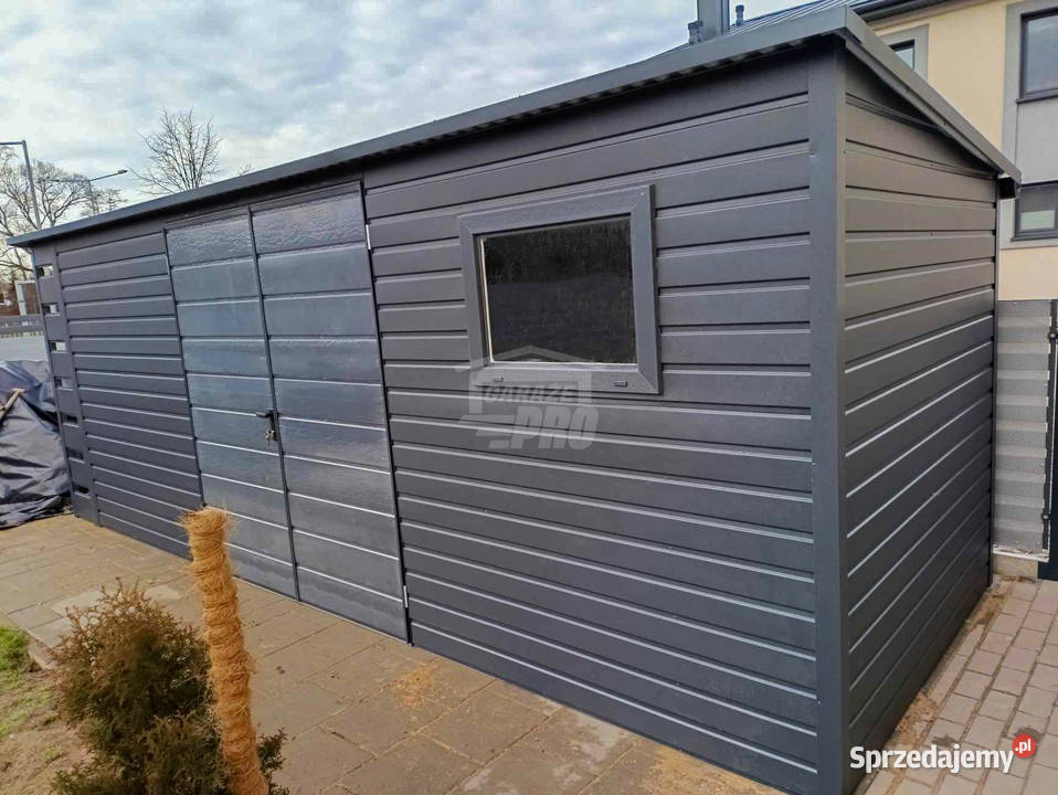 Schowek domek ogrodowy 6x25m wiata 05m Brama małopolskie