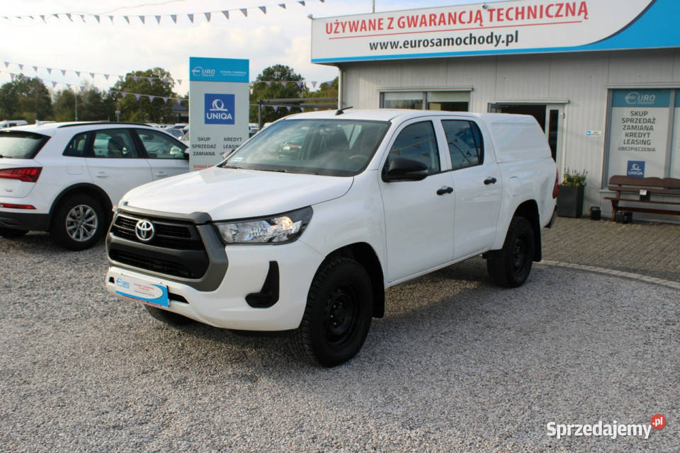 Toyota Hilux FVat Salon Polska Gwarancja HAK VII ASR (kontrola trakcji) mazowieckie Warszawa
