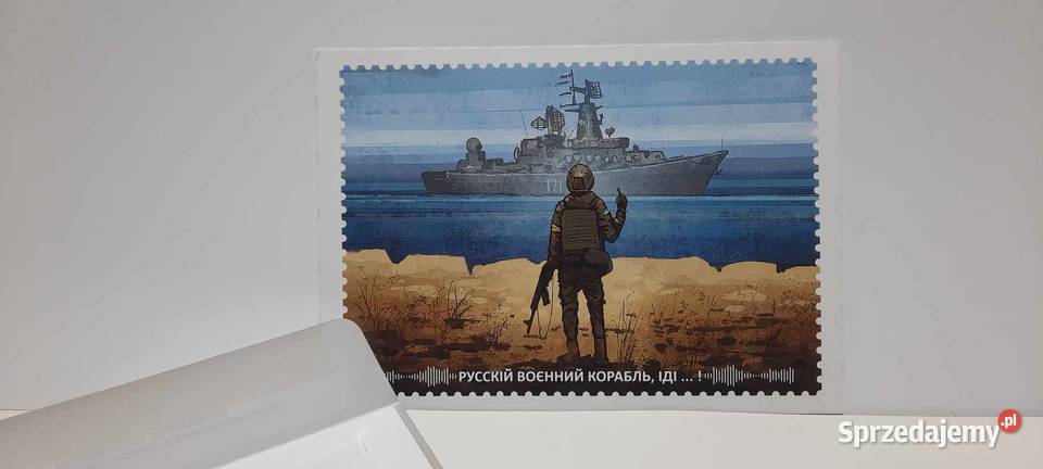Ruski okręt wojenny zestaw kolekcjonerski z Warszawa