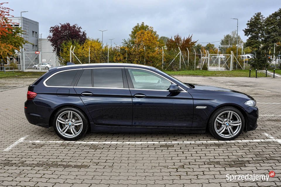 BMW Seria 5 20d 190 Automat Lift 2016 r Skóry Wrocław
