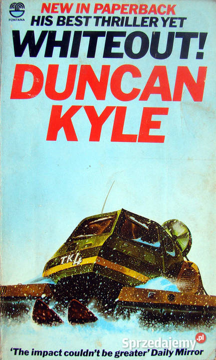 WHITEOUT Duncan Kyle Rok wydania 1978 Limanowa