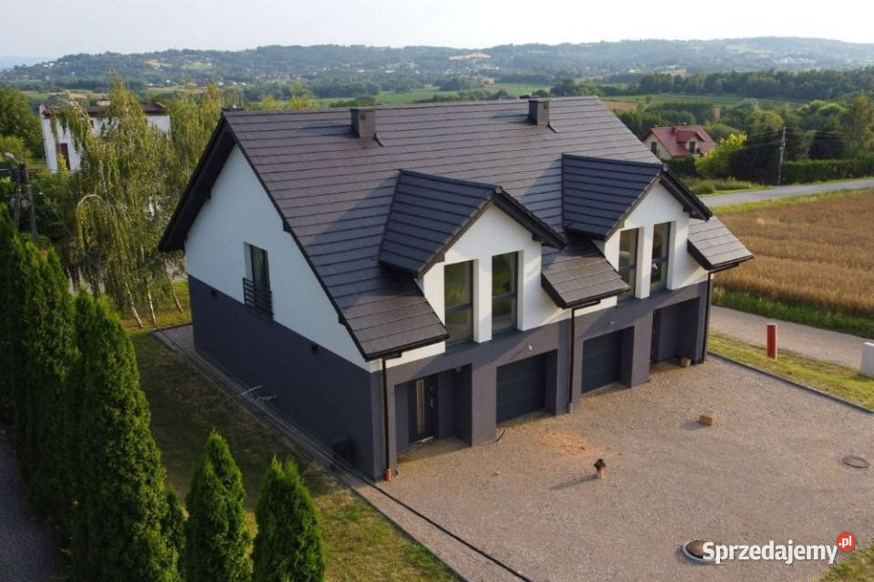 Dom Zabudowa Bliźniacza Bodzanów Gmina Biskupice bliźniak