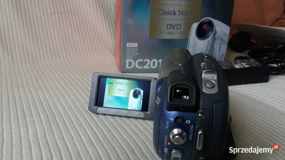 Canon DC201 DVD Camcorder Kamera Płońsk