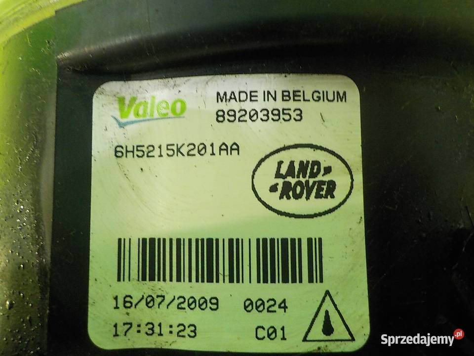 LAND ROVER FREELANDER II 09r 5D halogen prawy Suków sprzedam