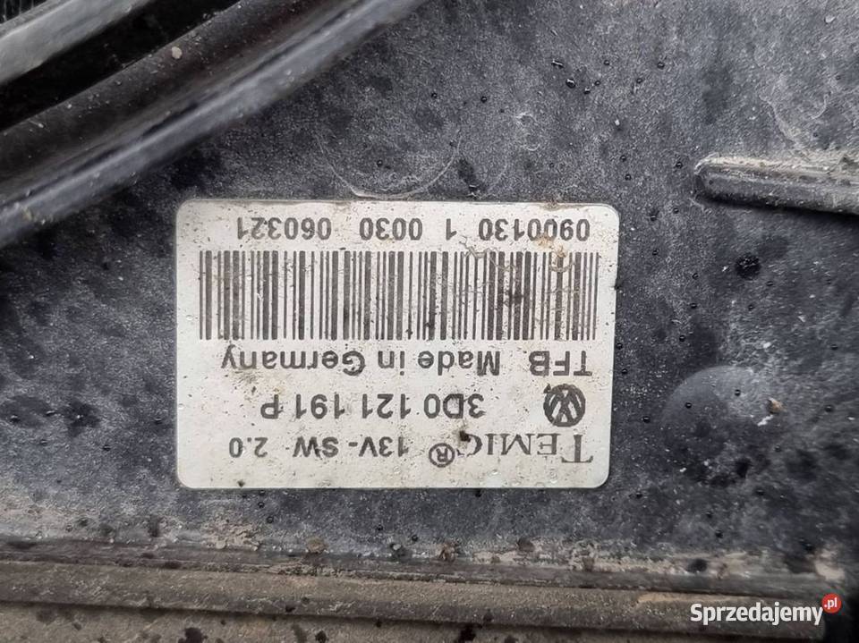 PAS PRZEDNI CHŁODNICE VOLKSWAGEN PHAETON LONG Lipno