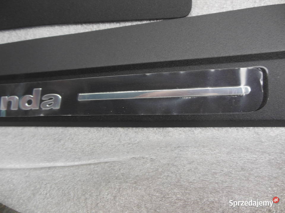 Komplet listew progu Fiat Panda II czarne Kozy sprzedam