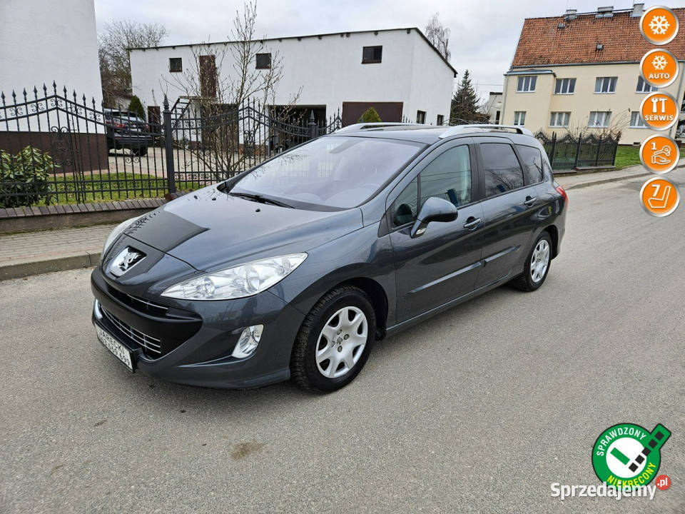 Peugeot 308 SW Opłacony Zdrowy Zadbany ABS