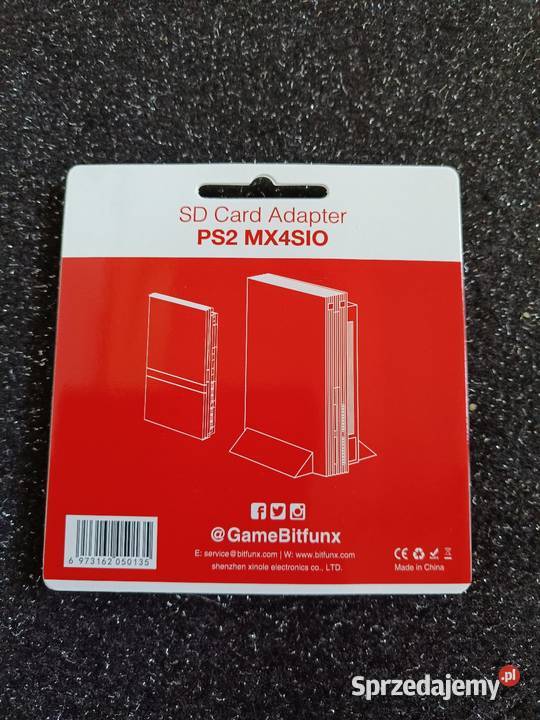 MX4SIO 2 microSD nowy pomarańczowy PlayStation 2 Sony Playstation 2 mazowieckie sprzedam