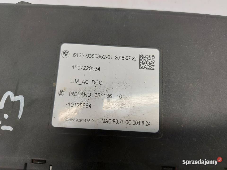 BMW i3 i01 REX Moduł sterownik LIM 9380352 dolnośląskie