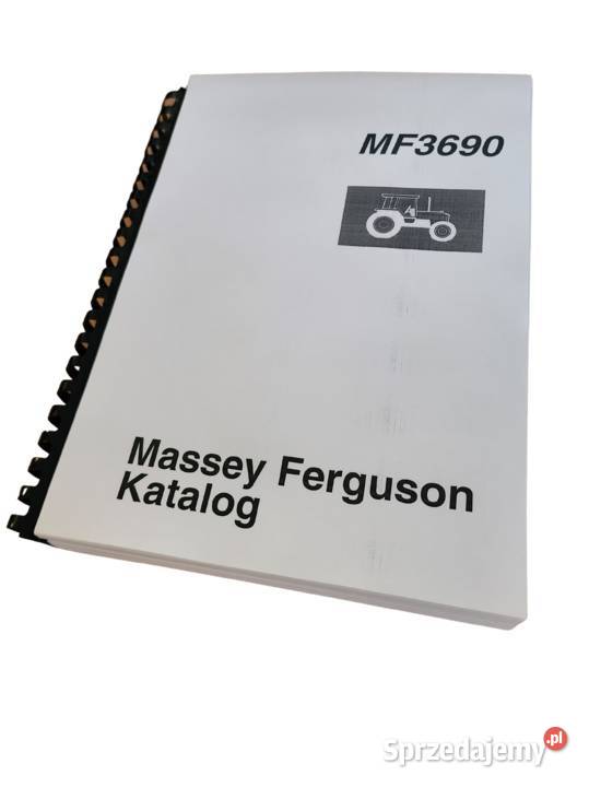 Massey Ferguson 3690 katalog części Poradniki, albumy i reportaże Gdańsk
