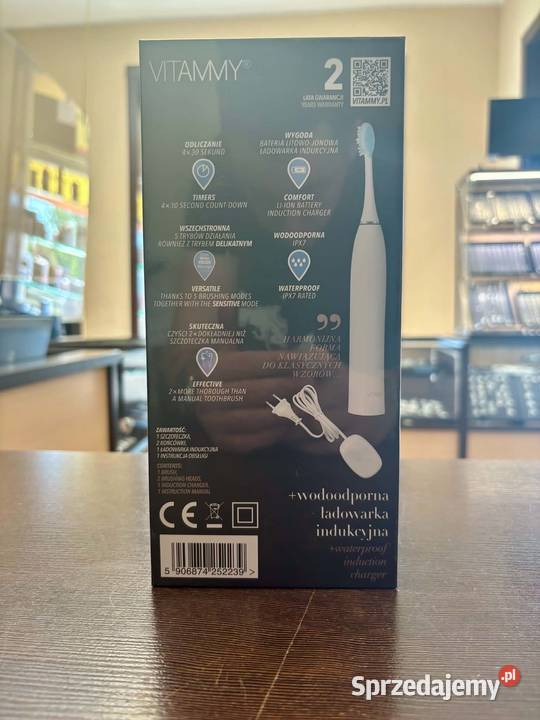 Szczoteczka soniczna VITAMMY Platinum warmińsko-mazurskie Elbląg sprzedam