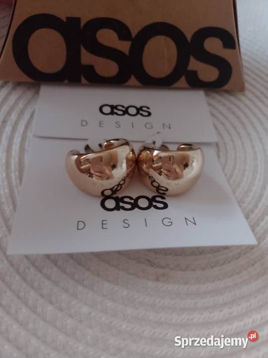 ASOS Kolczyki biznesowe wieczorowe z Londynu